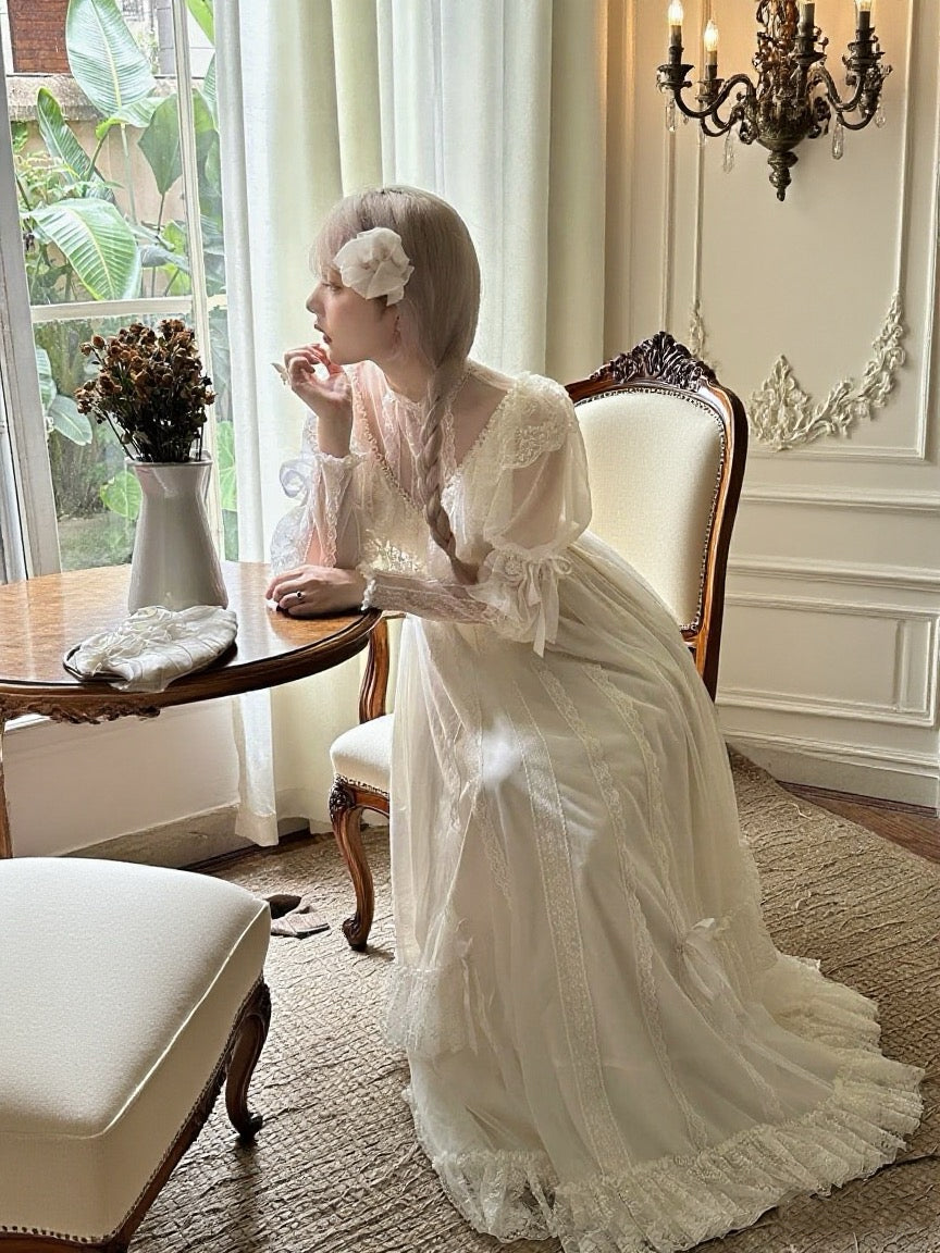 White Edwardian Dress
