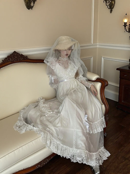 White Edwardian Dress