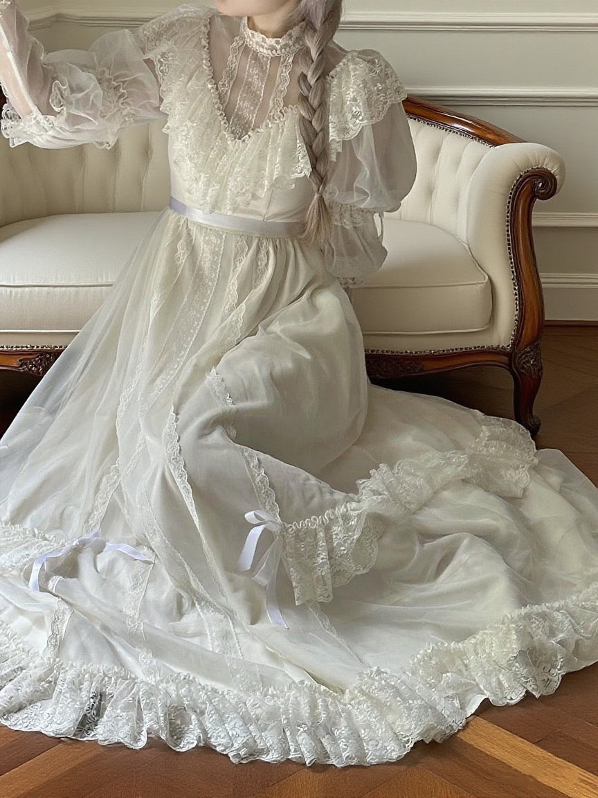 White Edwardian Dress