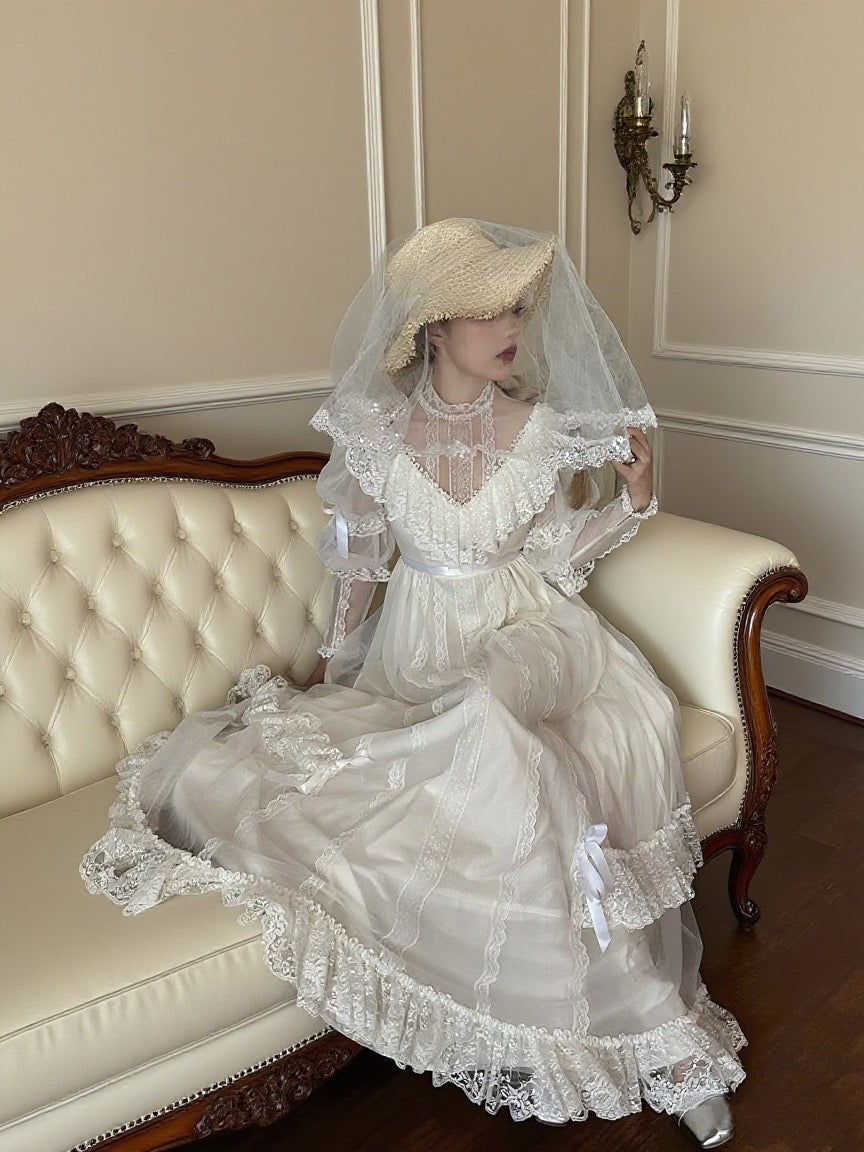 White Edwardian Dress