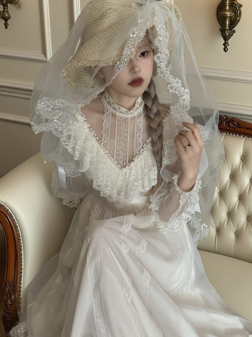 White Edwardian Dress