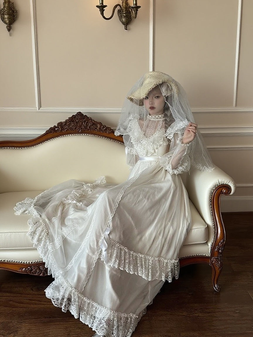 White Edwardian Dress