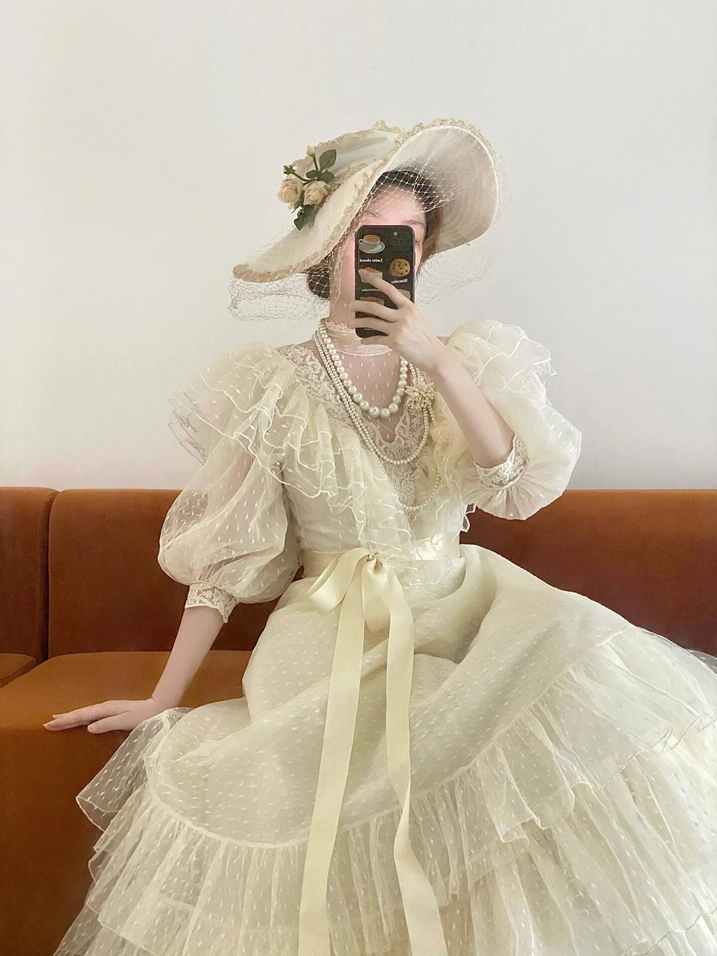 Pearl Dot Dress