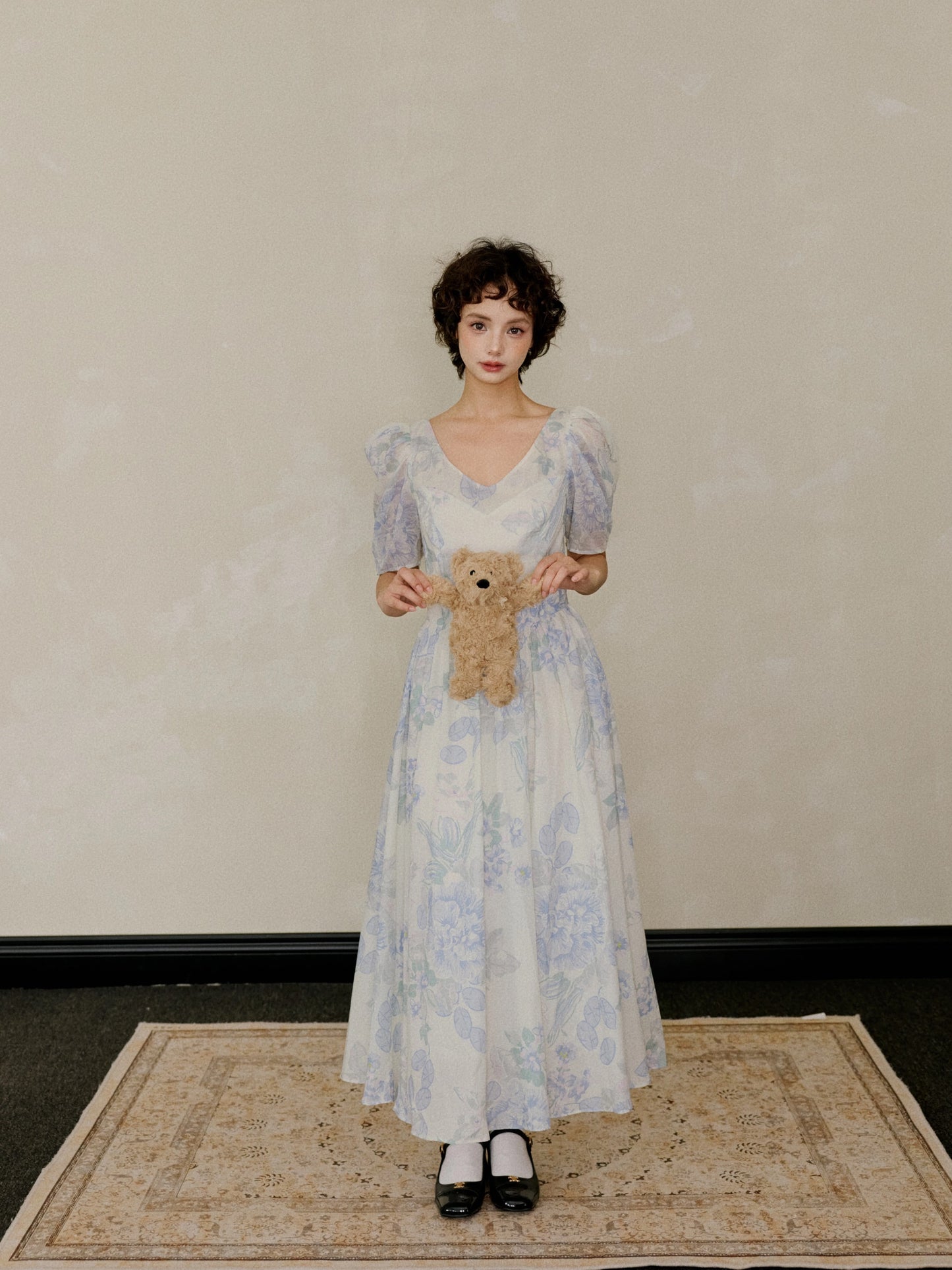 Blue- Floral Laura